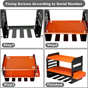 Support mural organisateur d'outils électriques <span class=keywords><strong>étagère</strong></span> de perceuse électrique perceuse sans fil batterie Station de <span class=keywords><strong>charge</strong></span> support - Product Image 4