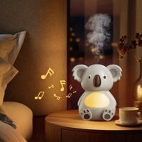 Diffuseur d'arômes électrique en forme d'animal adorable, écologique, diffuseur d'huiles essentielles Koala, logo personnalisé