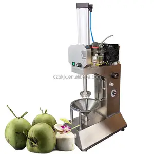 Máquina cortadora de coco tierna fácil de usar, máquina peladora de coco verde, máquina cortadora de cáscara de coco verde, precio