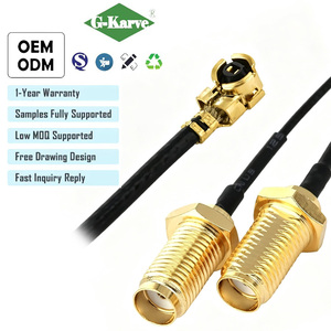 Cavo Coassiale G-karve con Connettore Femmina <span class=keywords><strong>U</strong></span>.FL per Antenna, Conduttore in Rame Solido, Disponibile in Magazzino - Product Image 1
