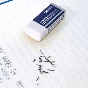Borrador de Goma Suave Rectangular Blanco de TPR No Tóxico y Ecológico, 4x2x1cm, Certificado EN-71, Marca Mairun para Escuela, Venta al Por Mayor - Product Image 2