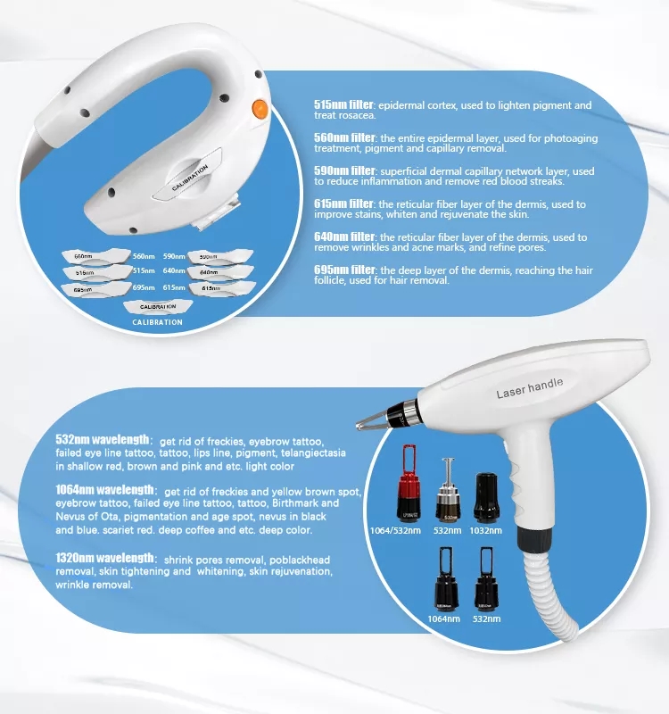 Professional Multifunction M22 IPL SHR Skin Rejuvenation IPL Permanent hair removal machine non invasive laser M22