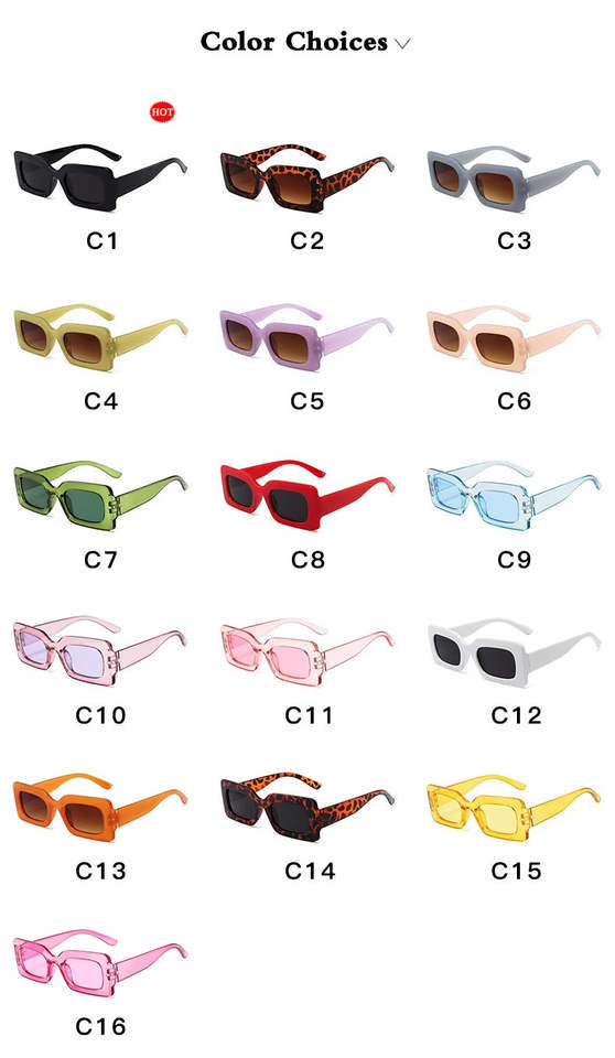Custom Cheap Price Small Square Vintage Sun Glasses Logo Unisex Women ...