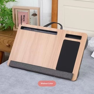 Escritorio Portátil Ajustable de Madera Moderna - Mesa para Laptop para Uso en Escuela, Dormitorio, Auto y Oficina - Product Image 3