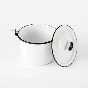 Olla de Peltre Convexa con Asa y Tapa Aqua 18/20/22/<span class=keywords><strong>24</strong></span>/26/30/34cm Turquesa Juego Clásico 2 Piezas Ecológico - Product Image 5