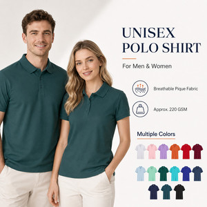Custom Logo Unisex Performance <b>Polo</b> Shirt Men Women Breathable Soft Golf Team Uniform Wholesale 15 Colors <b>Orange</b> - Product Image 1