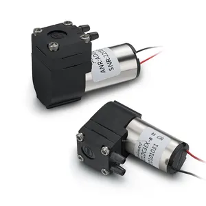 DC fırça motoru Mini hava emme pompası açık taşınabilir küçük yağ az vakum pompası/mikro diyafram pompa