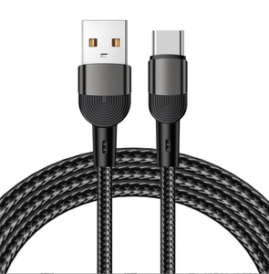 Braided Led Display QC PD 100W 5A C to C Cable Mobile Phone Fast Charger <b>Usb</b> Type C Data Cables - Product Image 5