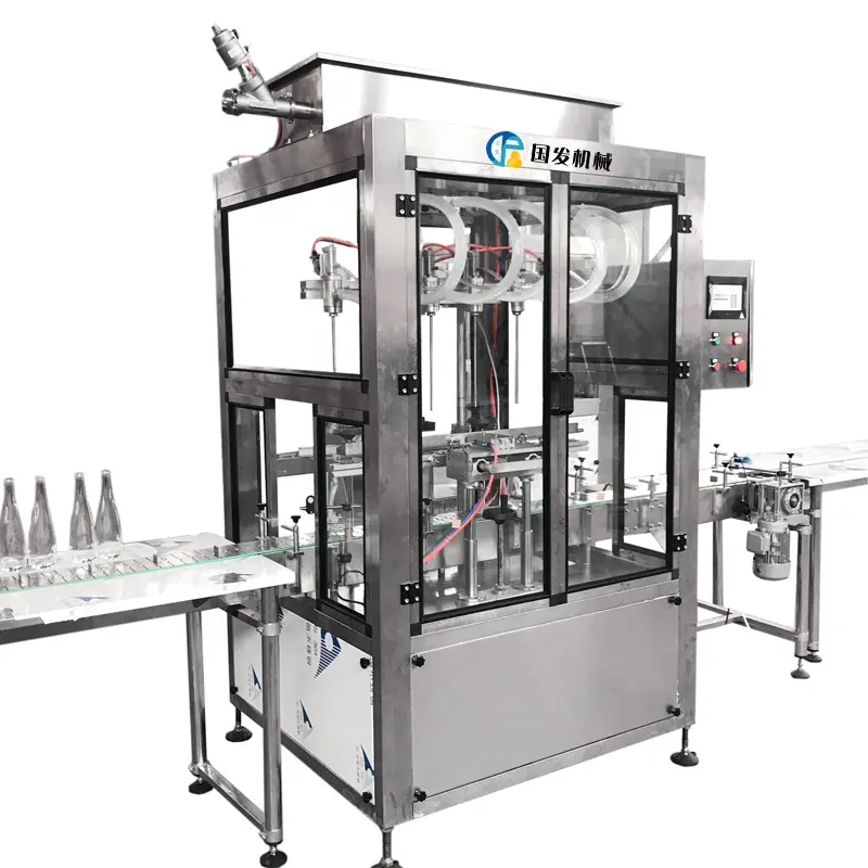 Llenadora anticongelante de jugo 5mL-1000ml Máquina de llenado de líquidos multifuncional automática para la industria química diaria