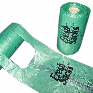 Customized High Quality and Good Price Compostable Plastic Shopping <b>Bags</b> <b>Packaging</b> <b>Bag</b> Poly Carry Out T-shirt <b>Bags</b> - Product Image 3