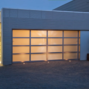 <span class=keywords><strong>Porte</strong></span> de <span class=keywords><strong>garage</strong></span> en verre isolée 16x7 pleine vue personnalisée <span class=keywords><strong>porte</strong></span> de <span class=keywords><strong>garage</strong></span> à volet roulant simple transparent pour la <span class=keywords><strong>maison</strong></span> - Product Image 4