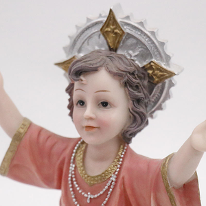 Hand-Painted Resin Religious Child Infant <strong>Jesus</strong> Statue Holy Santo Divino Nino Statue Catholic <strong>Figurine</strong> Home Church Decor <strong>Jesus</strong> - Product Image 3