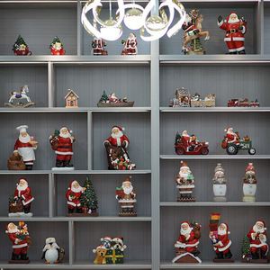 Decorazioni Natalizie in Resina Sintetica Stile Europeo per Commercio Estero, Luci per Albero di <span class=keywords><strong>Natale</strong></span> con Trenino - Product Image 2