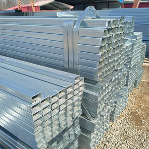 Fábrica Preço Baixo Mergulho Quente Galvanizado Tubo De Aço Quadrado 1/2 3/4 1 1.5 Inch 6m Pré Galvanizado Tubo Quadrado - Product Image 5