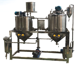 Refinador de petróleo crudo comestible de desfosforación, desgomado, deshidratación, decoloración, desacidificación y precipitación, de petróleo - Product Image 1