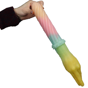LUUK-7032 Double-headed Pseudo-shaped Penis Rounded Head with Twill Classic and Unchanged Palm Shape <strong>Lesbian</strong> <strong>for</strong> <strong>Strap</strong> <strong>on</strong> Dildo - Product Image 5