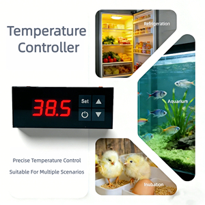 Smart Digital <b>Temperature</b> Controller Digital Microcomputer <b>Temperature</b> Controller Thermoregulator Incubator Heat Cool 110V 220V - Product Image 3