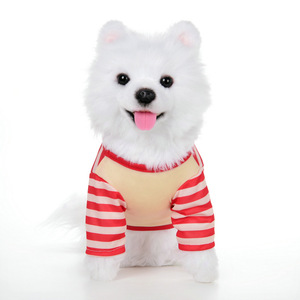 2025 Autumn Winter Classic Style Eco-friendly Santa Claus Coats &amp; Jackets Dogs Polyester Pet Clothing Solid Christmas - Product Image 4