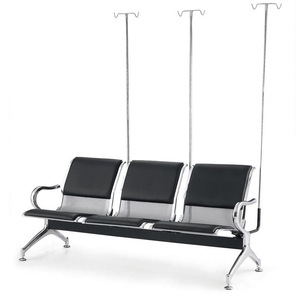 Soporte de Suero Intravenoso de Acero Inoxidable 1.5M 1.8M para Uso Hospitalario y Clínico, Equipo Médico Portátil de Metal - Product Image 2