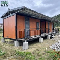 Maison préfabriquée modulaire en conteneur maritime, maison préfabriquée en conteneur, maison de luxe en conteneur