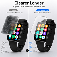Protection d'écran en verre trempé 9H HD anti-éclats compatible avec le bracelet connecté Xiaomi Mi Band 8 Pro – Vente en gros