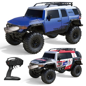 Camioneta Todoterreno de Escalada de Roca a Escala Completa 1/10 2.4G 4X4 IPX4 Jungle Beast Rally - Product Image 4