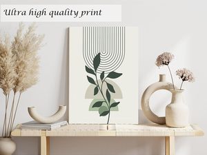 Milieu du siècle moderne 3 pièces encadré toile mur Art ensemble minimaliste géométrique abstrait Boho <span class=keywords><strong>Design</strong></span> pour <span class=keywords><strong>chambre</strong></span> salle de bain décor Art déco - Product Image 5