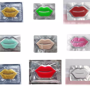 Mascarilla de colágeno transparente para el cuidado de la cara, máscara de gel hidratante orgánica vegana, brillo rosa, para labios, venta al por mayor, fabricante - Product Image 6