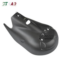 Protector de Escape DTRAD para DUCATI Panigale V2 959 1299, Acabado Texturizado de Fibra de Carbono Real, Protector de Calor, Carenado Mate, 2 Años de Garantía
