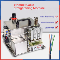 Machine automatique à peler les fils Ethernet, actionnée au pied, pour brossage, brisage, redressage, torsion, machine à peler les fils multiconducteurs