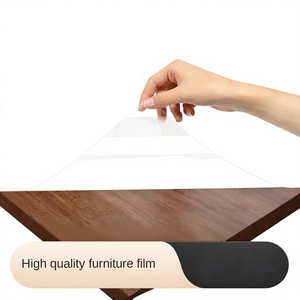 <span class=keywords><strong>Película</strong></span> Transparente Decorativa para Mesa de Comedor o Café, Estilo Mármol, PET Antiescaldaduras de Alta Resistencia a <span class=keywords><strong>la</strong></span> Temperatura, Moderna y Minimalista - Product Image 2