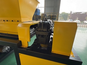เครื่องบดพลาสติก PE/PP/PVC ประสิทธิภาพสูง แบบสองเพลา พร้อมปั๊มเกียร์คู่ แข็งแรงทนทาน สำหรับบดขยะพลาสติก - Product Image 4