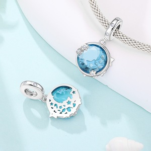 Copper Plated Dangle Charm Beads Mix Design Animal Heart Cross Bow Jewelry Charms Fit <b>Snake</b> <b>Chain</b> Bracelet Women Girls Gift - Product Image 3