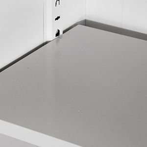 Classeur de bureau Secret Safe à étagères réglables avec serrure Classeur de stockage vertical en métal - Product Image 6