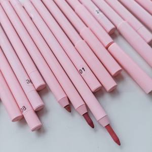 <span class=keywords><strong>Crayon</strong></span> à lèvres crémeux rétractable végétalien rose avec pinceau et <span class=keywords><strong>taille</strong></span>-<span class=keywords><strong>crayon</strong></span> pour femmes noires <span class=keywords><strong>crayon</strong></span> à lèvres pigmenté de maquillage avec logo personnalisé - Product Image 6