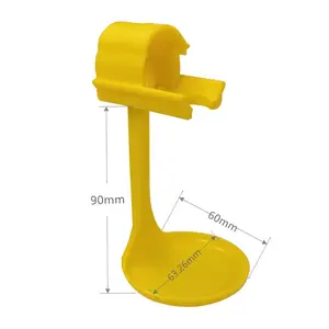 Fabbricazione automatica del sistema di abbeveraggio dell'acqua del pollo con l'abbeveratoio del capezzolo del pollame delle tazze di gocciolamento LM-91