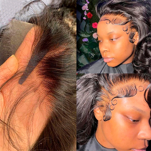 Disponibile <span class=keywords><strong>Ora</strong></span>: Frontale in Pizzo HD Ultra Sottile, Chiusura in Pizzo HD 6x6 7x7 13x4 13x6, Frontale Trasparente in Pizzo HD, Fornitore di Frontali in Pizzo - Product Image 2