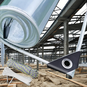 300gsm 0.3mm 10cm Width Nonwoven Windproof Basalt Fiber Tarpaulin Fabric for Building Reinforcement - Product Image 2