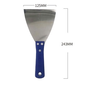 Papel pintado <span class=keywords><strong>de</strong></span> acero inoxidable pintura <span class=keywords><strong>piso</strong></span> quitar herramientas mango <span class=keywords><strong>de</strong></span> plástico limpieza masilla cuchillo - Product Image 3