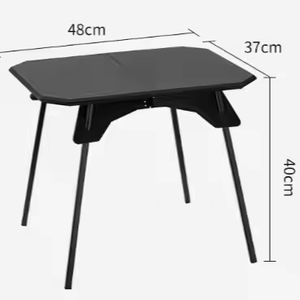 Al Aire Libre ligero Camping Bbq mesa con bolsa de altura ajustable ABS/aluminio Camping Bbq Mesa De Camping Flexible fácil de llevar - Product Image 2