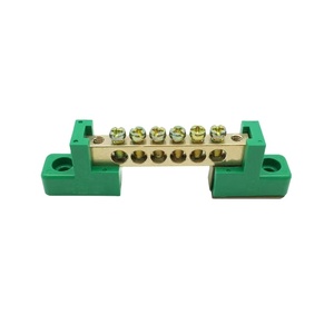 8 vị trí nối đất Brass dây vít thiết bị đầu cuối thanh xe buýt 100A liên tục AMP cho ô tô điện thanh xe buýt khối thiết bị đầu cuối - Product Image 3