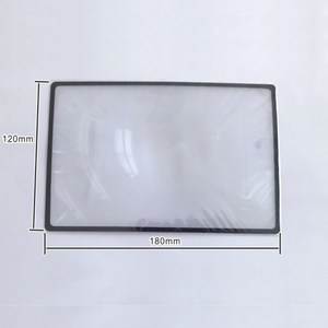 Kính lúp giấy <span class=keywords><strong>3x</strong></span> PVC ống kính 180*120 mét <span class=keywords><strong>Magnifying</strong></span> Bookmark - Product Image 3