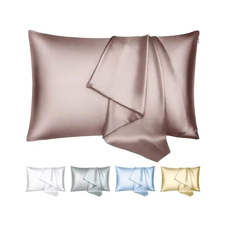 wholesale high quality 100% 6A Mulberry Silk pillowcase Mullberry Silk pillow case Cover with gift Boxes