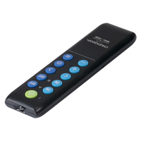 Télécommande universelle pour téléviseur avec gros boutons blancs et fonction d'apprentissage