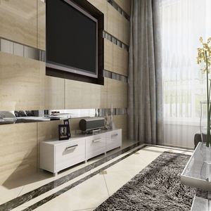 Meubles de maison modernes et luxueux, ensemble de meubles TV et table basse, unité murale, table TV, console multimédia, meuble TV pour salon - Product Image 5