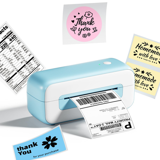 New Thermal Printer, One-link, Two-link, 4.6-inch Label  bar Code Thermal Printer