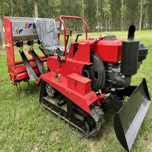 Macchine agricole elettriche per piccoli trattori agricoli per diserbo e preparazione del terreno Mini motozappa 630 multifunzionale