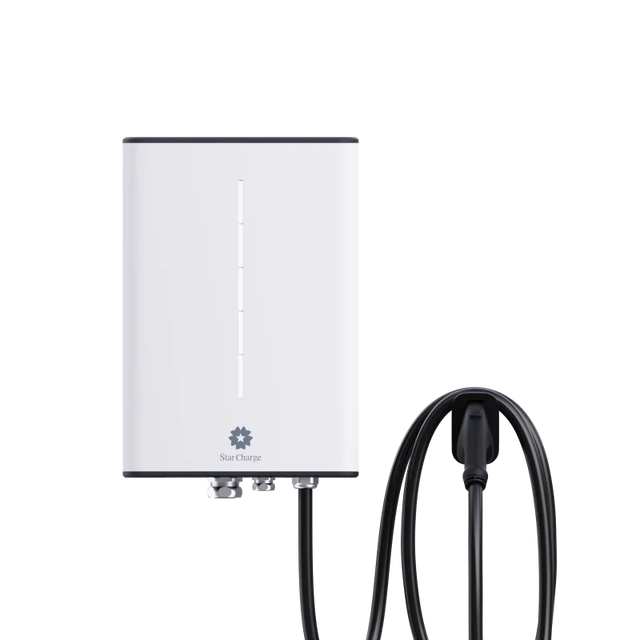 Starcharge New 7.4kW 19.2kW Bidirectional EV AC CCS2 NACS Charger OEM ODM CE CB for Certified Halo V2G V2H On-Board Charger Home