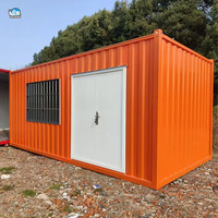 Maison conteneur préfabriquée portable et détachable de style moderne pour bureau, cabine, maison conteneur étanche en kit