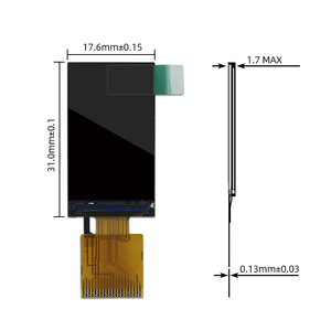 1.14 inch LCD hiển thị IPS góc nhìn công nghiệp không thấm nước Màn hình cảm ứng rất nhỏ TFT LCD Bảng điều chỉnh - Product Image 2